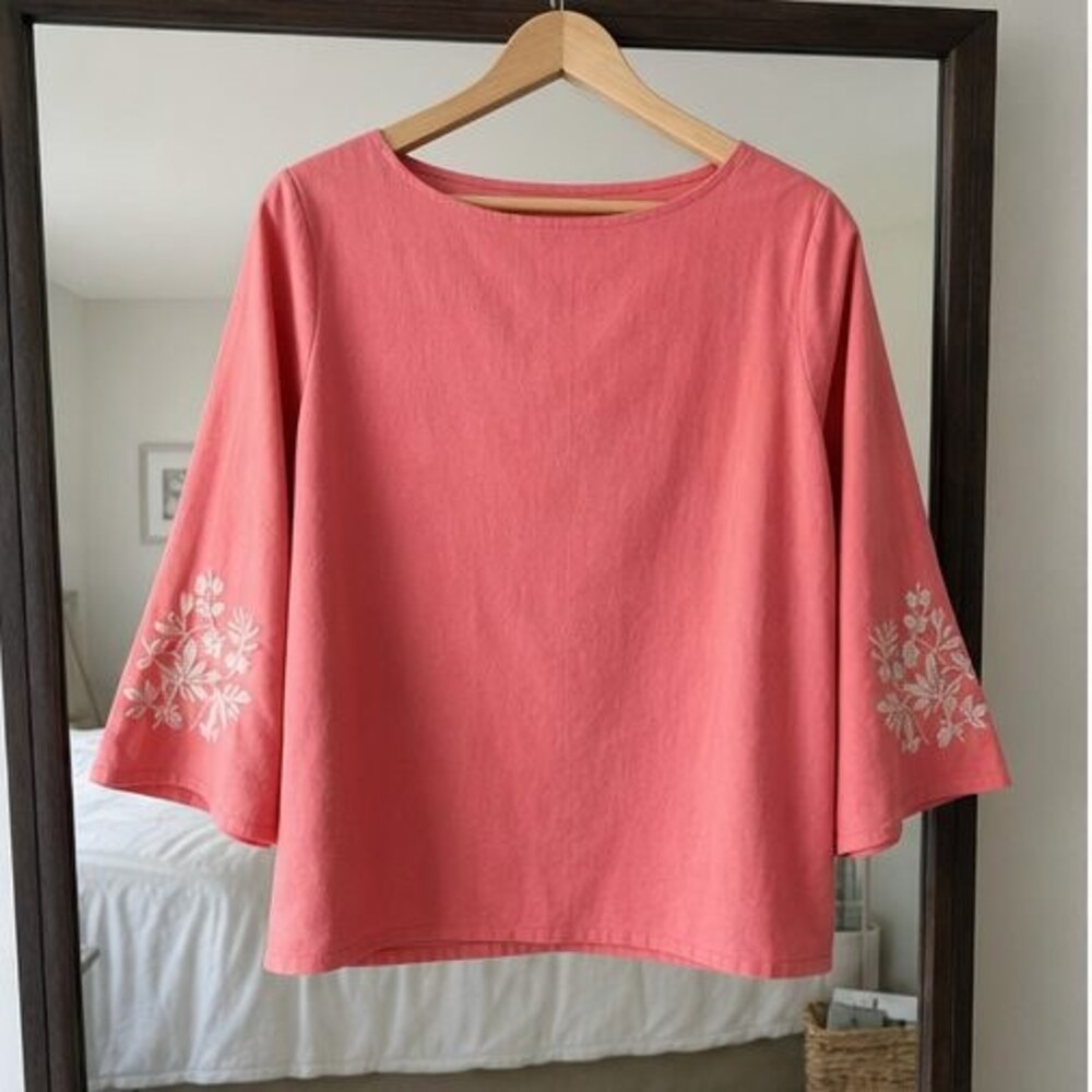 Blush Smocked Top